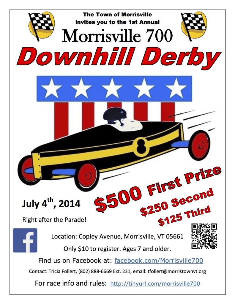 Morrisville Downhill Derby Flyer